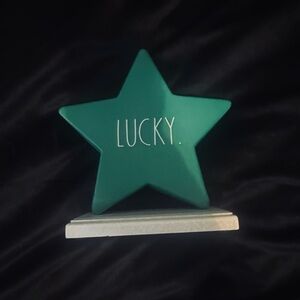 Rae Dunn Green Star Decor - Lucky